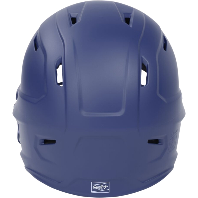 Rawlings Mach Hi-Viz Batting Helmet w/Hi-Viz Fac Youth Royal