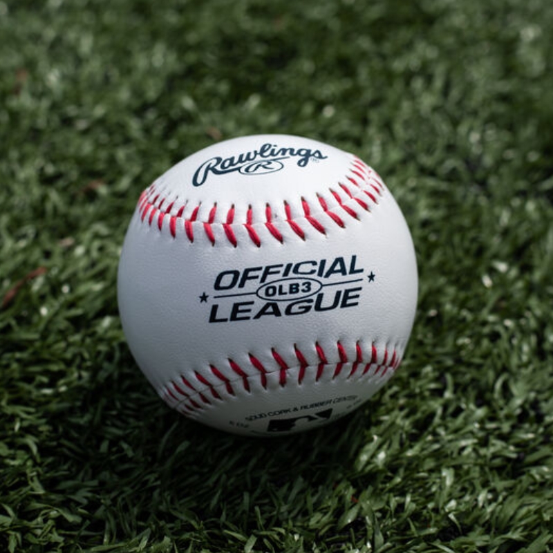 Rawlings OLB3 Official League Synthetic Cover Practice Ball | Official Size & Weight Baseball