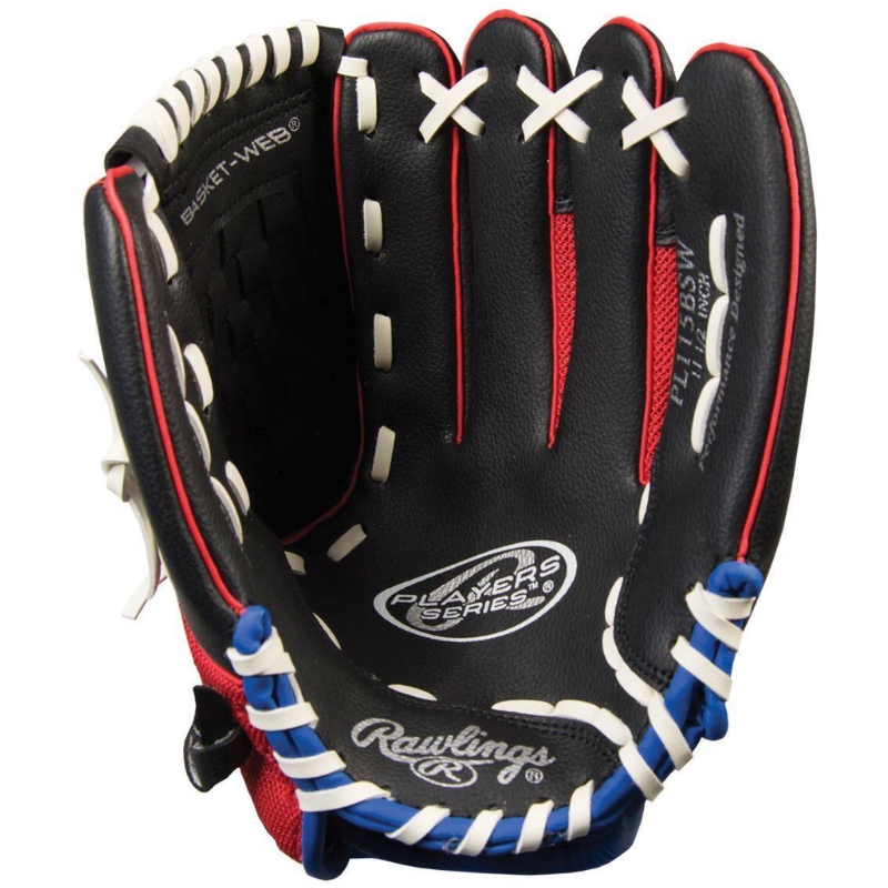 Rawlings PL115BSW 11,5 Inch Tee Ball Baseball Glove | Vinyl Youth