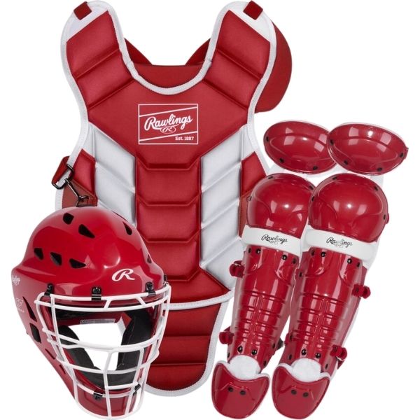 Rawlings PLYCS3Y Players 3 Series Youth Color Scarlet/White