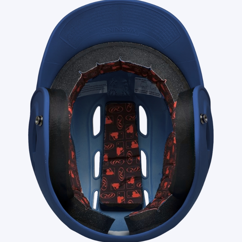 Rawlings R16MS Matte Baseball Batting Adult Helmet | R16 Series Color Navy