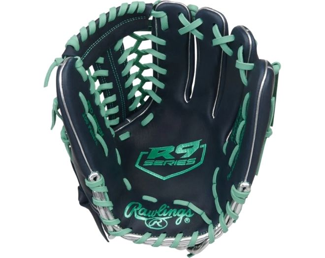 Rawlings R9205-4N Full Leather R9 Series Infield/Pitcher Glove 11,75 Inch | Left Hand Catch
