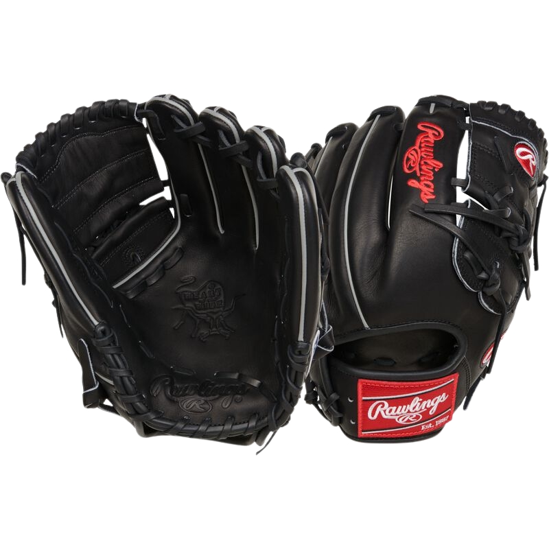 Rawlings RPROT206-9B 12 Inch Heart of the Hide Leather Basball Outfield Glove | Right Hand Catch