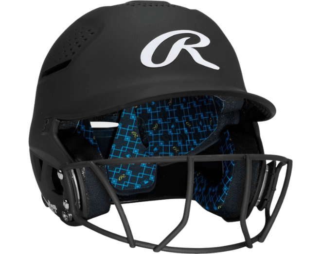 Rawlings RX2SBMATS Softball Reverse Helmet Adult Color Black