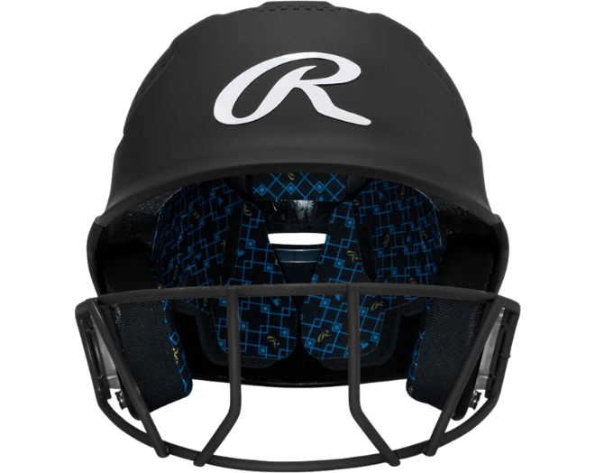 Rawlings RX2SBMATS Softball Reverse Helmet Adult Color Black