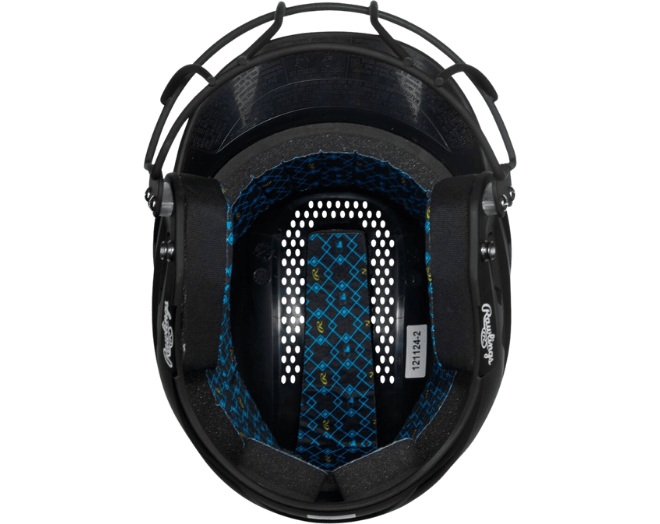 Rawlings RX2SBMATS Softball Reverse Helmet Adult Color Black