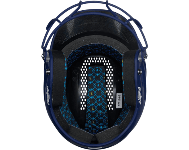 Rawlings RX2SBMATS Softball Reverse Helmet Adult Color Navy