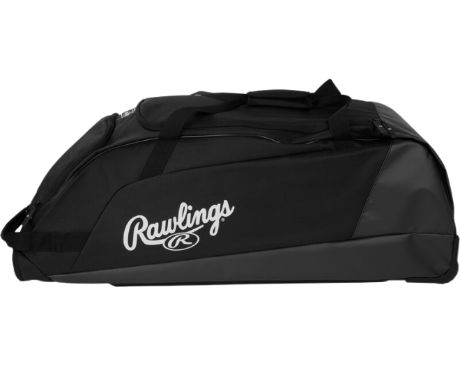 Rawlings WHWB23 Workhorse Wheeled Equipment Bag Color Black