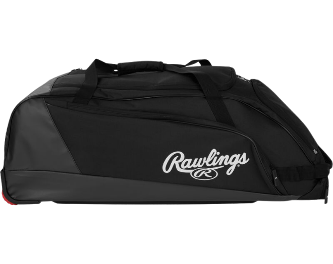 Rawlings WHWB23 Workhorse Wheeled Equipment Bag Color Black