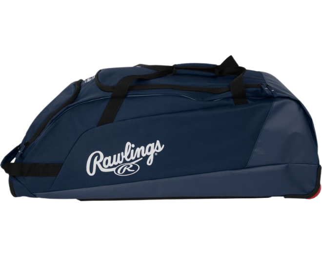 Rawlings WHWB23 Workhorse Wheeled Equipment Bag Color Navy