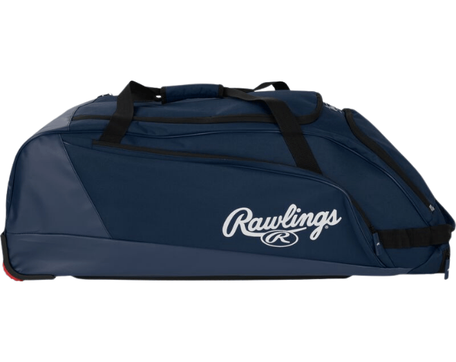 Rawlings WHWB23 Workhorse Wheeled Equipment Bag Color Navy