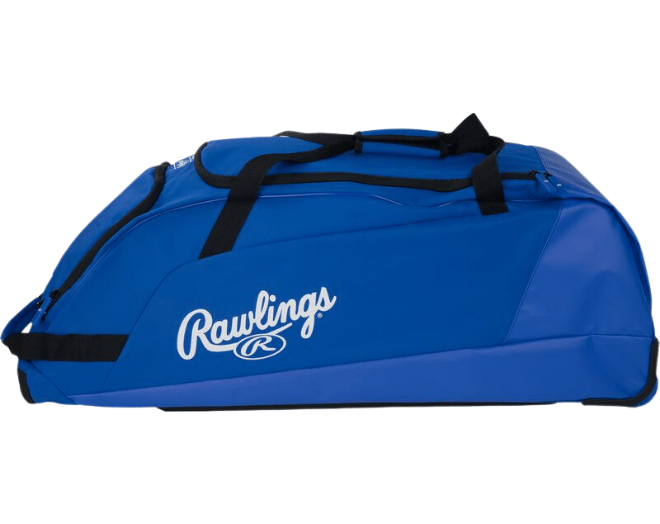 Rawlings WHWB23 Workhorse Wheeled Equipment Bag Color Royal