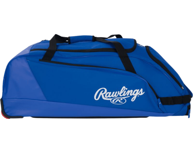 Rawlings WHWB23 Workhorse Wheeled Equipment Bag Color Royal