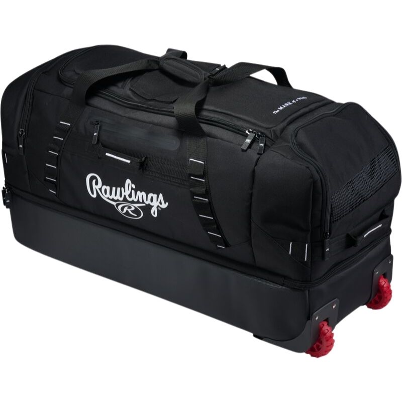 Rawlings YADI2LUGG Luggage Wheeled Equipment Bag Adult Black