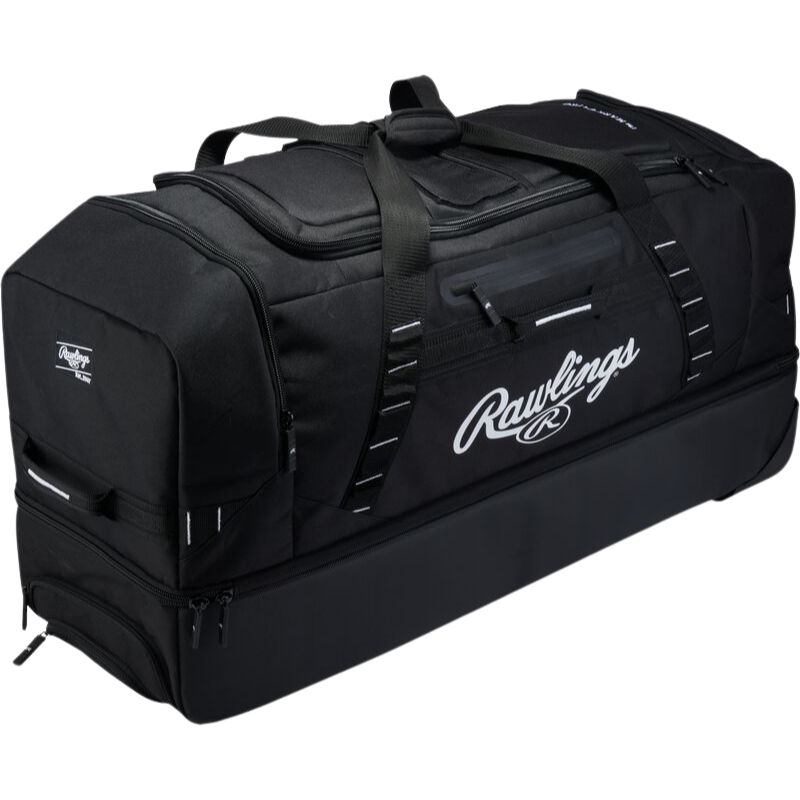 Rawlings YADI2LUGG Luggage Wheeled Equipment Bag Adult Black