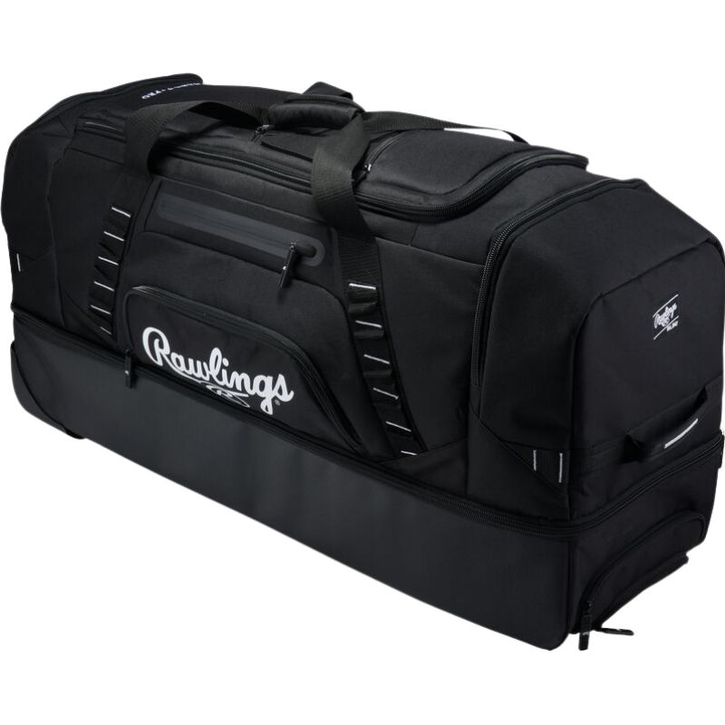 Rawlings YADI2LUGG Luggage Wheeled Equipment Bag Adult Black