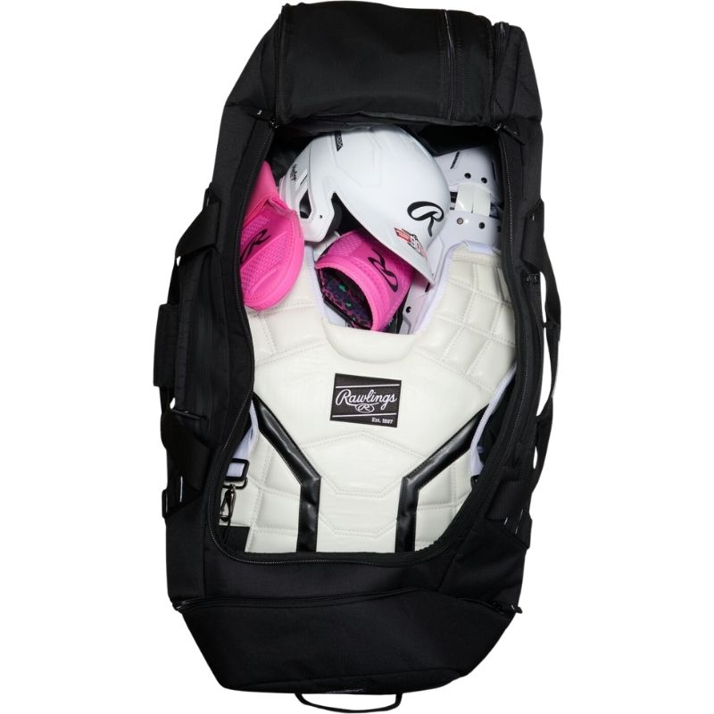 Rawlings YADI2LUGG Luggage Wheeled Equipment Bag Adult Black