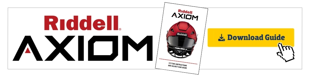 Riddell Axiom Helmets Standard 7 White
