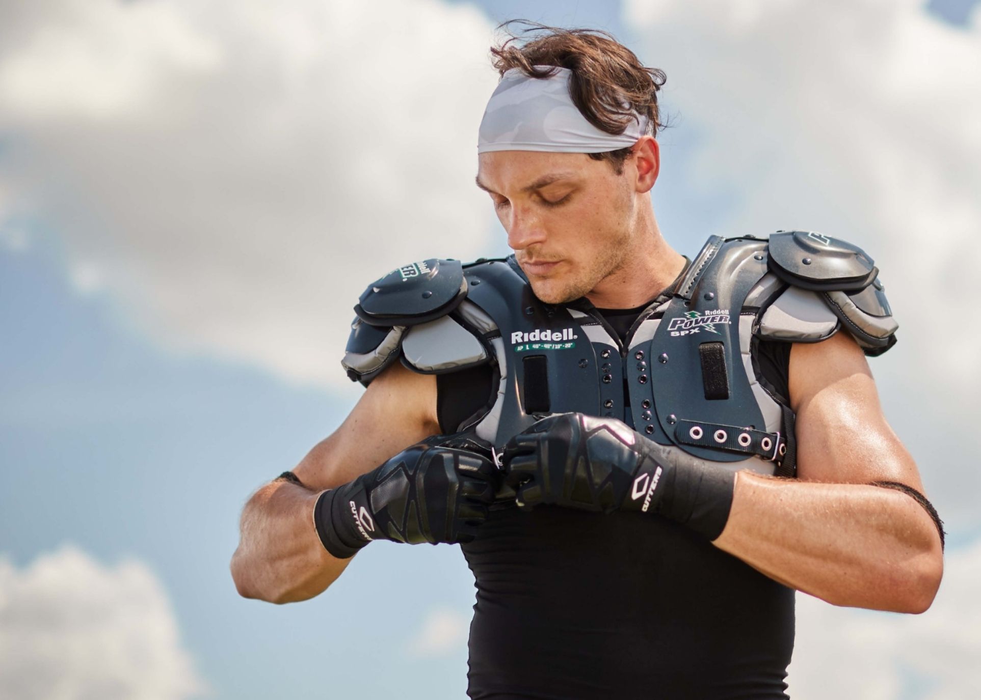 Riddell Power SPX Shoulderpad Banner