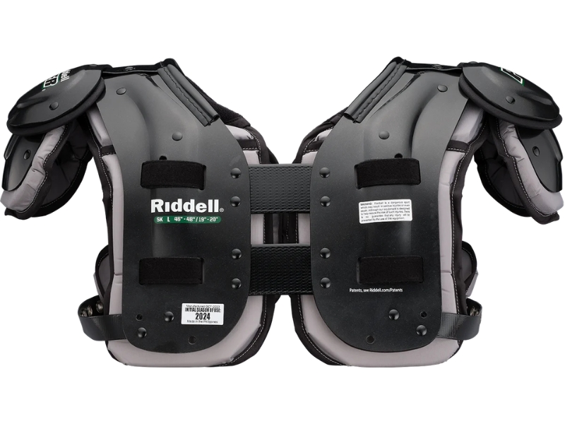 Riddell SPX - 2024 M Size Skilled Quarterback/Wide Receiver/Running Back/Defensive Back American Football Shoulder Pats