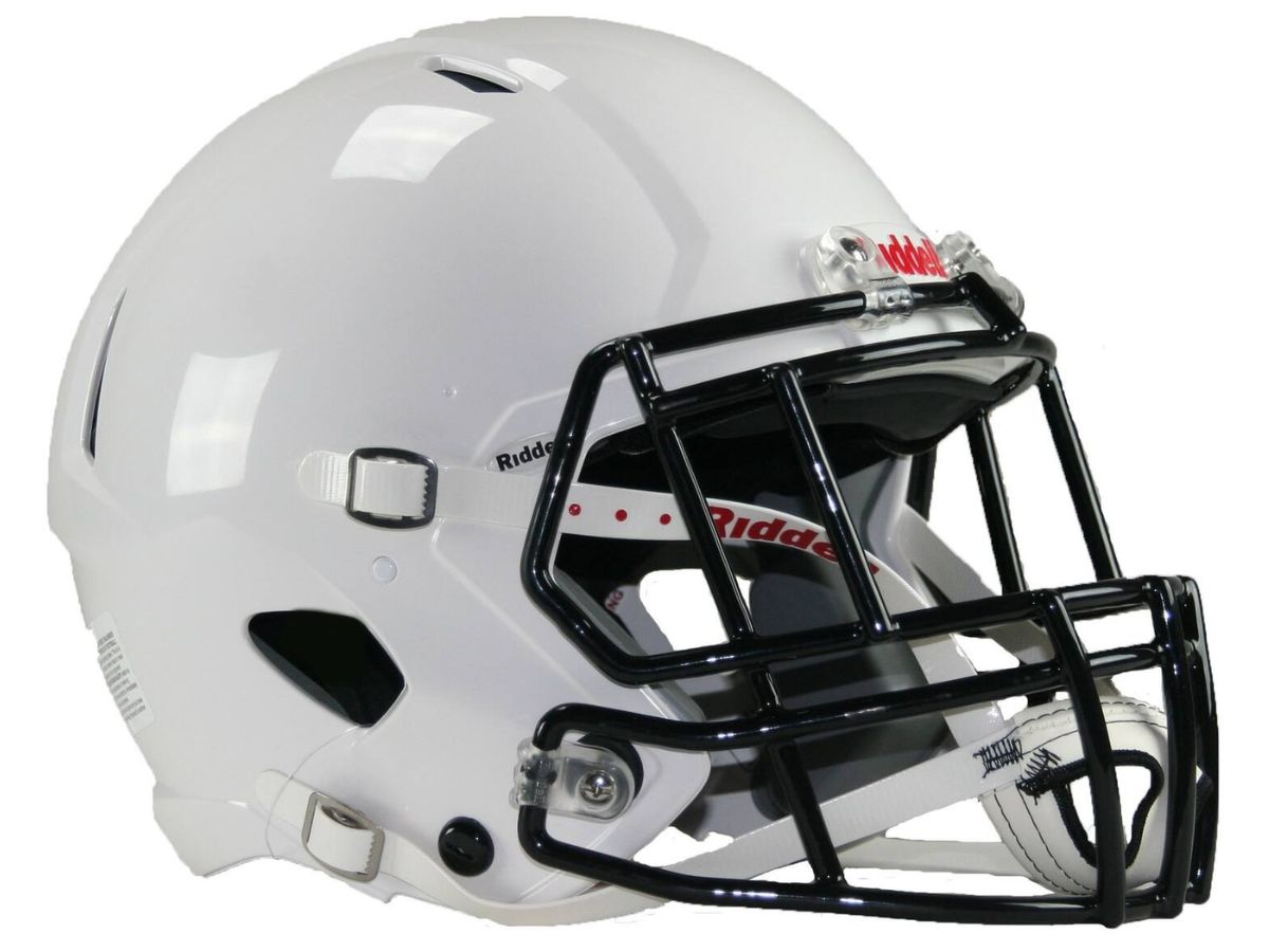 cheap white football helmet Schutt Vengeance A11 Youth Bush-Keller Sporting Goods The advanced impact absorption tech reduces collision energy Guardian Cap XT 2.0 (Football)