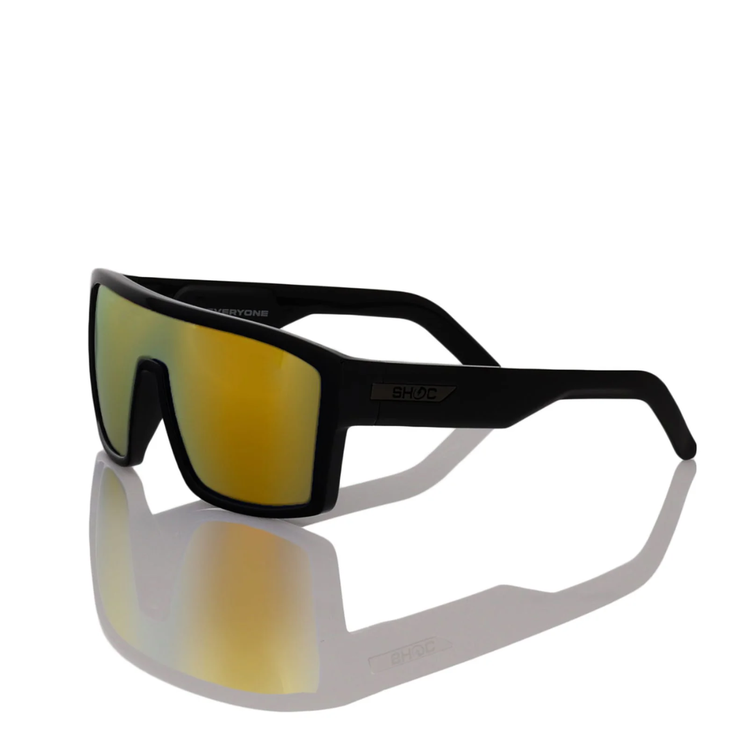 SHOC Sunglasses Matte Black Frame | Sport Vision Eyewear 