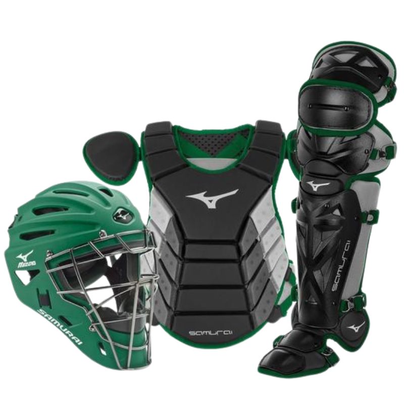 Mizuno Samurai Mens Box Set - 15 Color Black/Forest