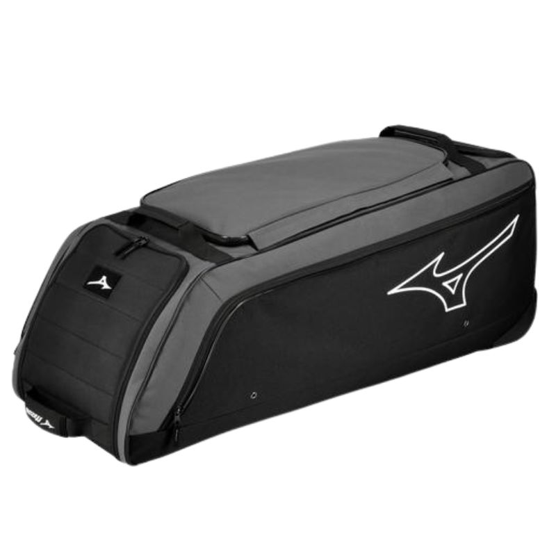 Mizuno Samurai Wheeled Bag Color Charcoal/Black