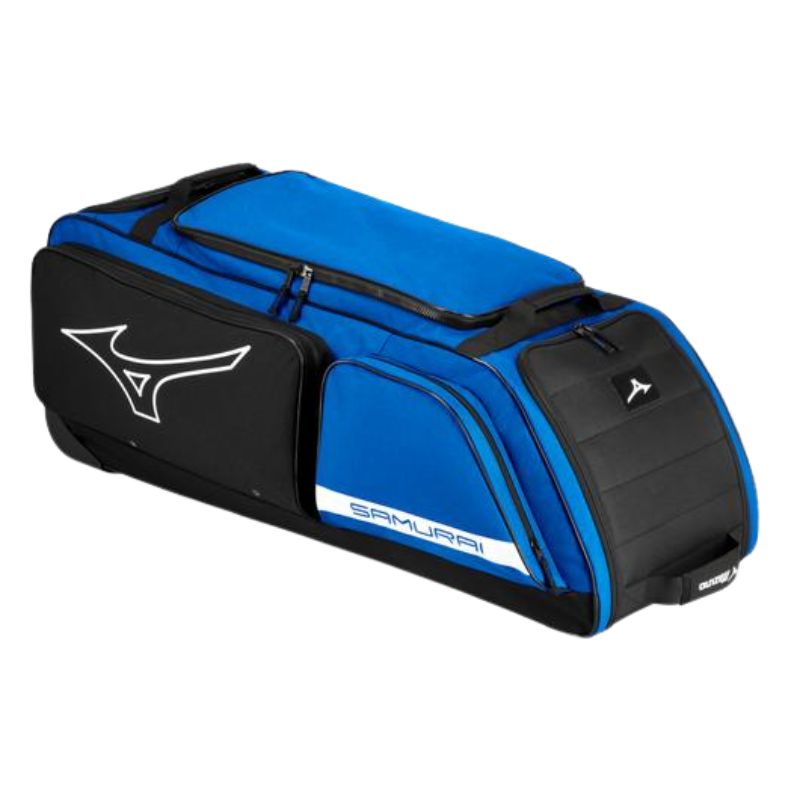 Mizuno Samurai Wheeled Bag Color Royal/Black