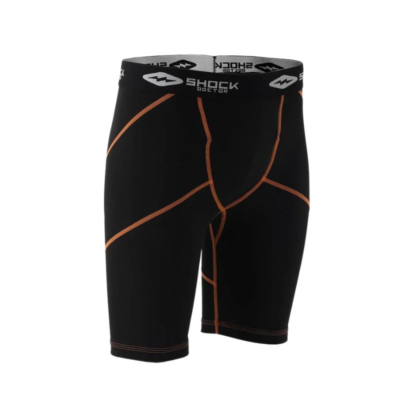 Shock Doctor 31790 Women's Compression Short w/Pelvi L Black
