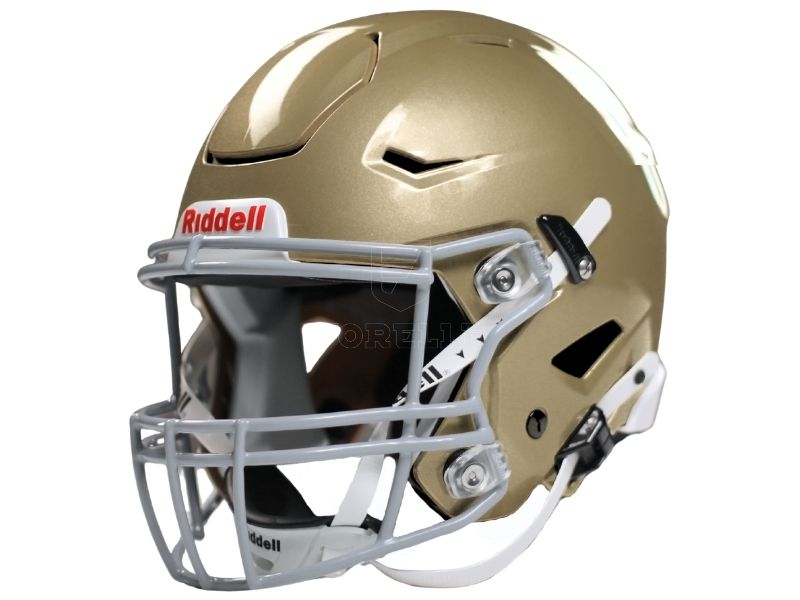 football equipment helmets Fantasy Championship Helmet The composite impact absorption technology helps to reduce kinetic energy from collisions while also reducing fatigue and improving player protection during each snap Riddell SpeedFlex NFL/Unbranded (2025) -