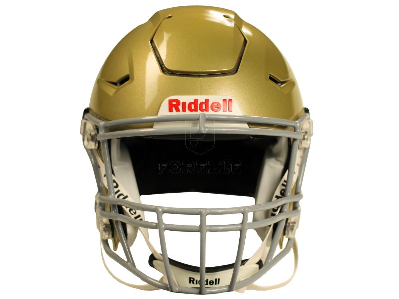 gold speedflex helmet Notre Dame Fighting Irish Riddell At approx Used Riddell SPEEDFLEX FB Helmet