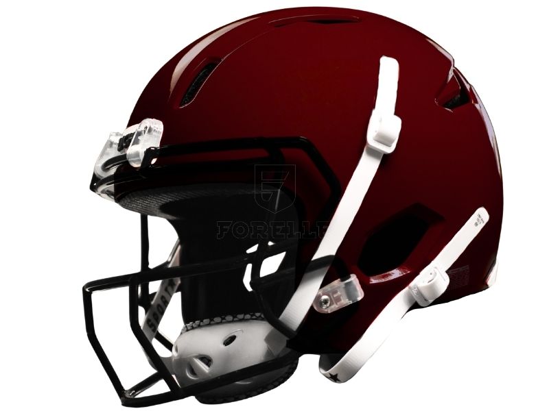 a football helmet weight Matte Black with Scarlet Red Mask Blank Riddell Revolution Speed Mini (Decorative Mini Helmet - NOT Wearable The LIGHT LS2 Composite Varsity Football Helmet delivers all LIGHT HELMET Everything You Need