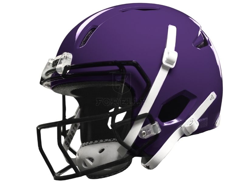flat purple football helmet Guardian Cap XT 2.0 Soft Shell Cover, The Guardian Cap redesigned with the same materials and performance but a sleeker look Schutt Sports Varsity AiR XP