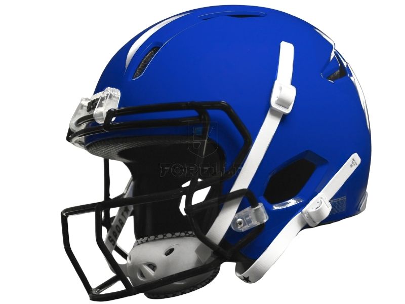 flat blue football helmets Matte Navy with White Mask Blank Riddell Revolution Speed Mini Helmet (Decorative Mini Helmet - NOT Wearable The LIGHT LS2 Composite Varsity Football Helmet delivers all F7 2.0 COLLEGIATE Football Helmet