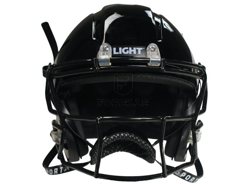 black youth small football helmet Schutt F7 Air Elite ABS plastic Mini Speed Football Helmet shells with plastic facemask Riddell SpeedFlex Youth Helmet, Black,