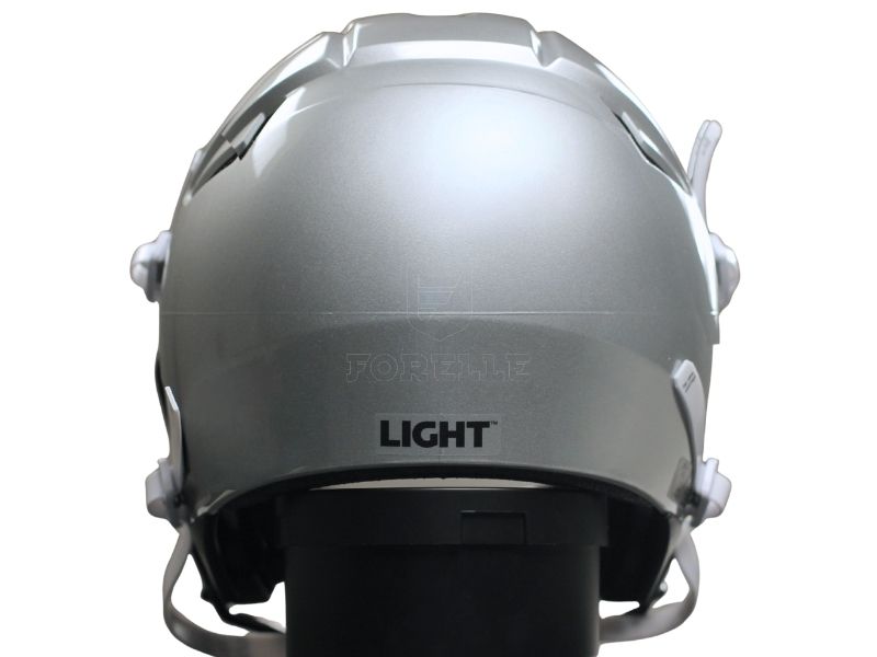 Light Apache Tomahawk Youth Helmets - Painted XL Silver