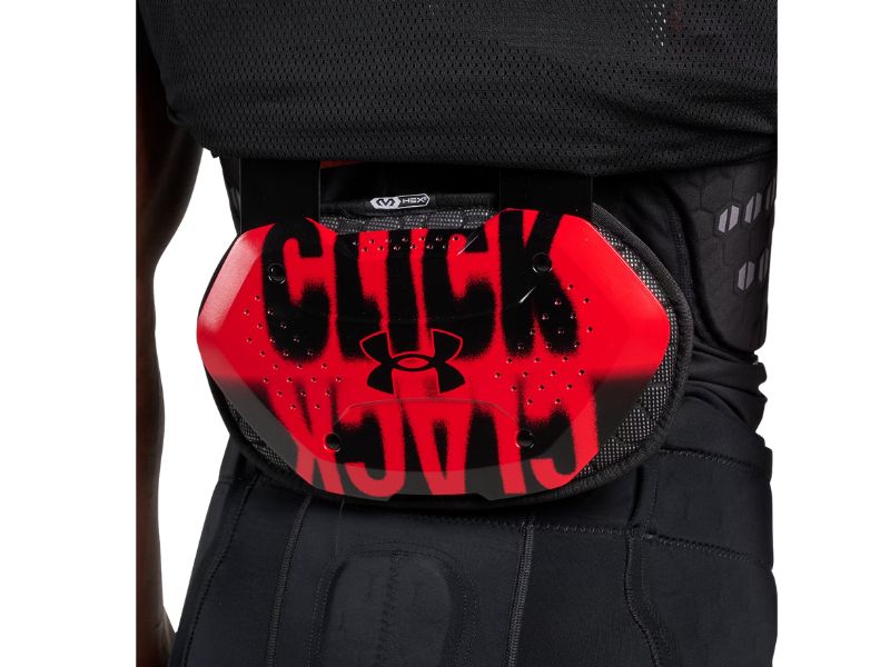 Under Armour Gameday Armour Backplate 2 Adult Red/Black