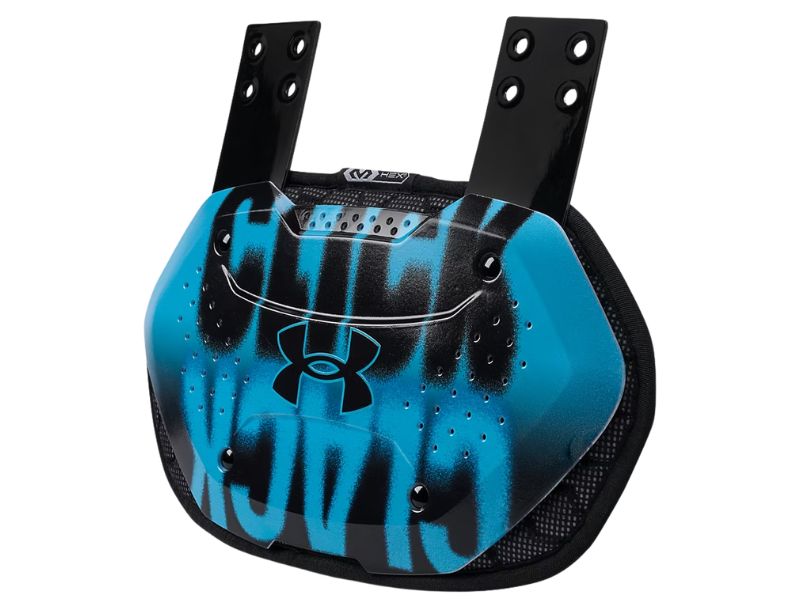 Under Armour Gameday Armour Backplate  Adult Blue Blur/Black