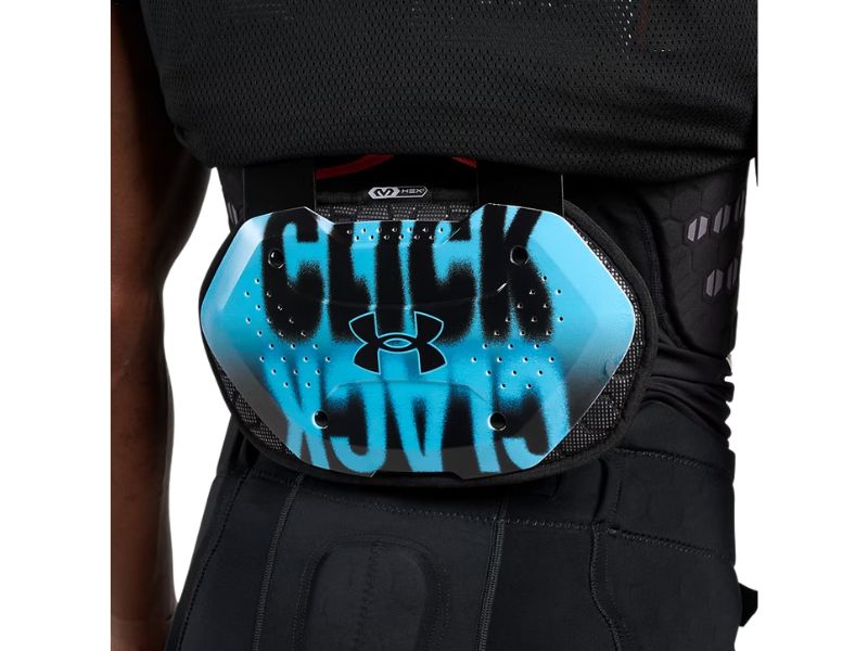 Under Armour Gameday Armour Backplate  Adult Blue Blur/Black