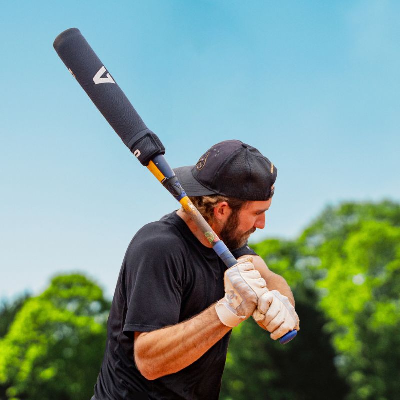 Varo RAP Training Weight +4 oz Black | Baseball Softball Bat Swing Trainer Speed Strength Tool