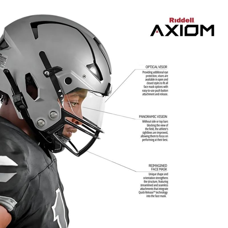 Riddell Axiom Helmets Painted 7 3/4 Vegas Gold