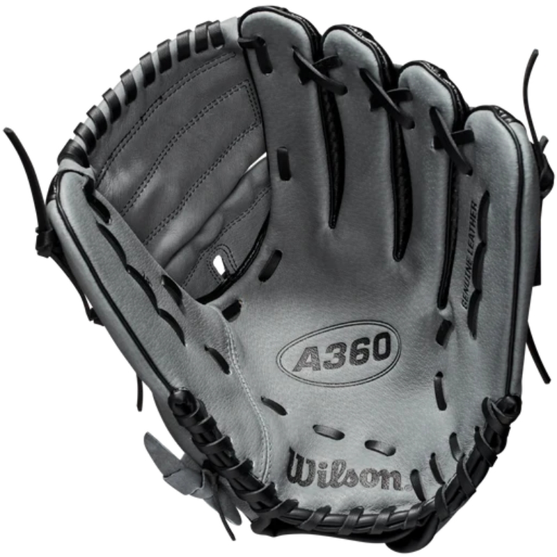 Wilson WBW10018712 12 Inch Youth Baseball Glove | A360 Series Left Hand Catch