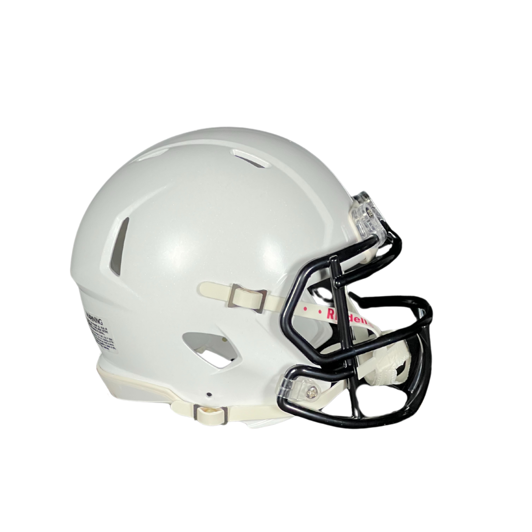 Riddell Custom Mini Helmet Color White/Black