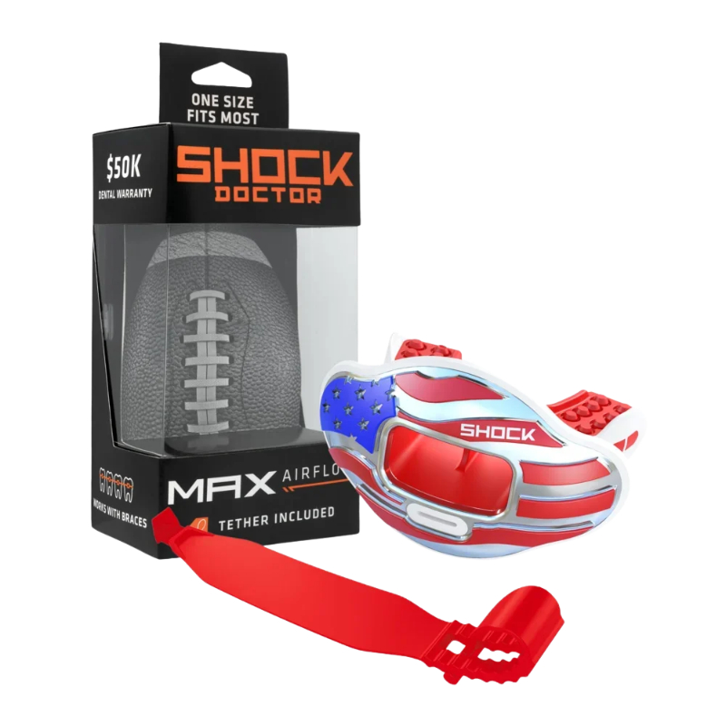 Shock Doctor Max Air Flow 2.0 3D Stars & Stripes
