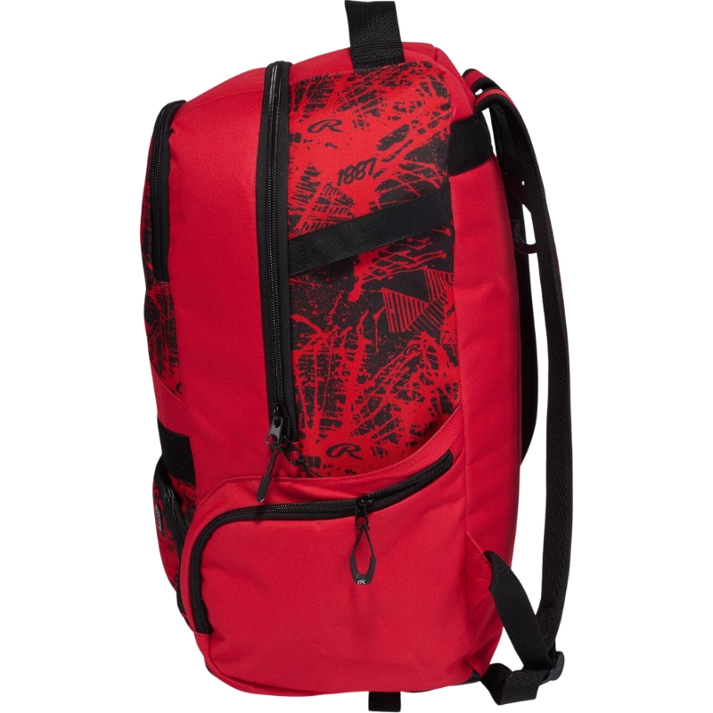 Rawlings Gamer Backpack Color Scarlet