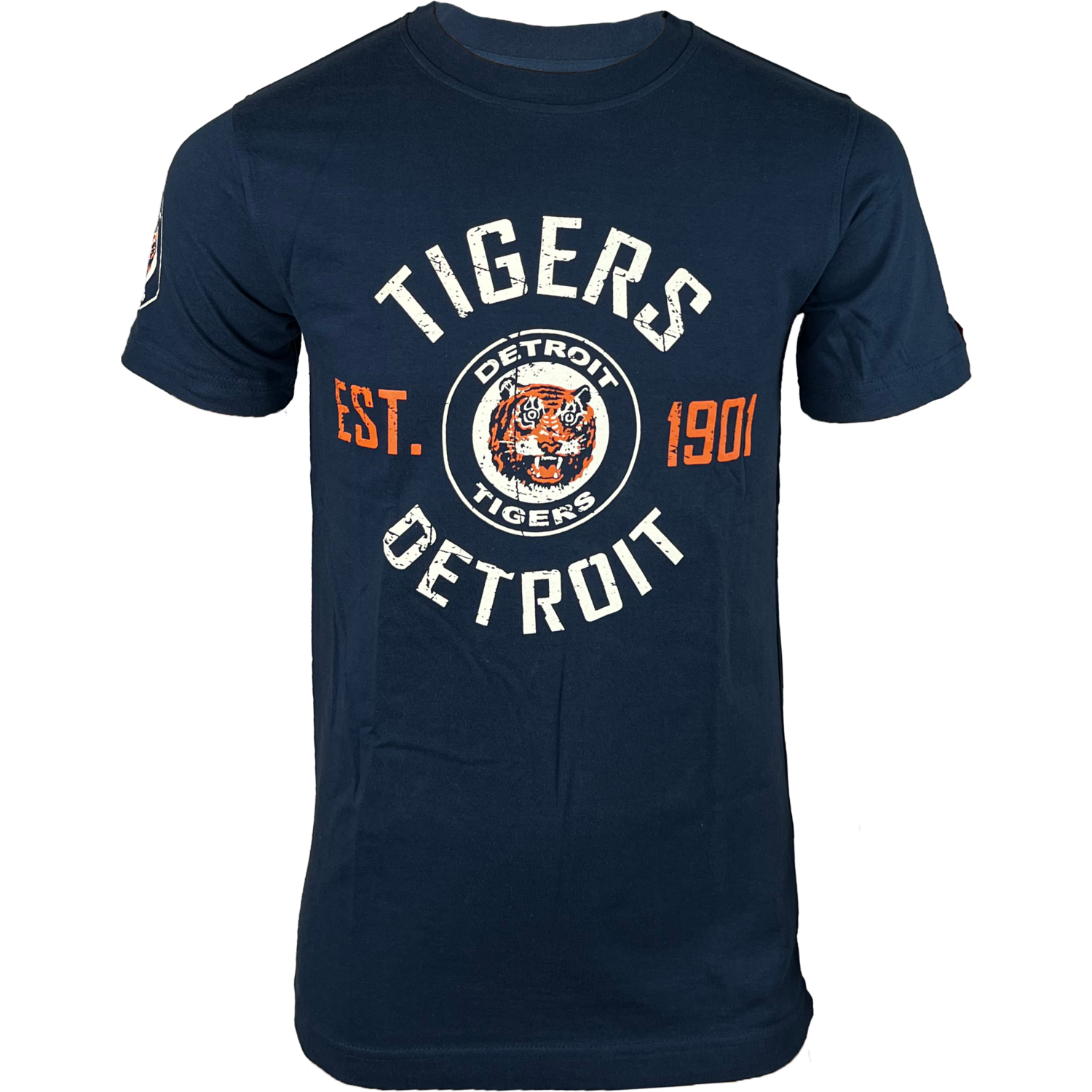 Majestic Cooperstown Tee Navy XL Detroit Tigers