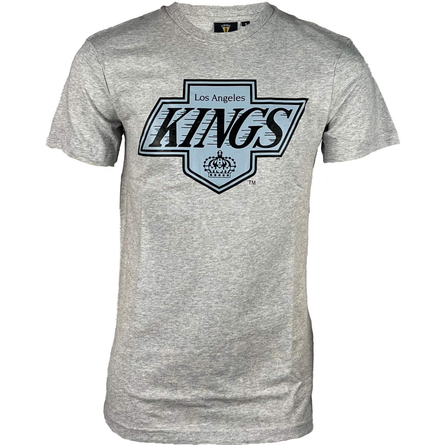 Majestic Scout Tee Grey S Los Angeles Kings