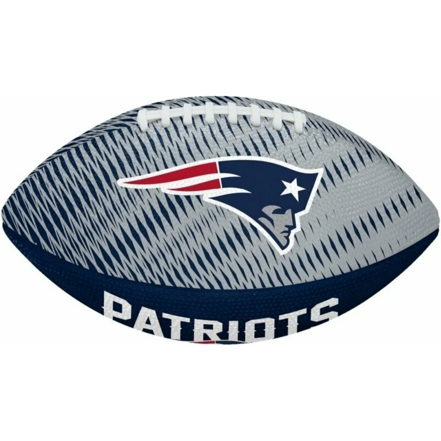 Wilson NFL Team Tailgate Football Junior Team Patriots