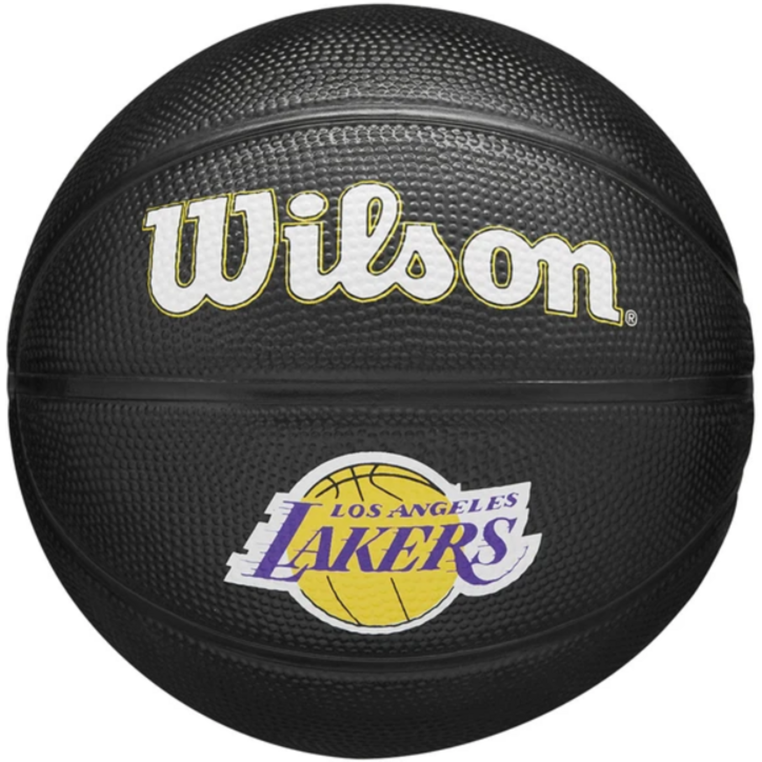 Wilson NBA Team Tribute Mini Black Basketball Team Los Angeles Lakers